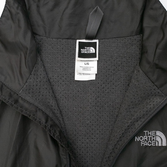 NorthFace Wind Breaker Grey Size Large - Picture 6 of 8